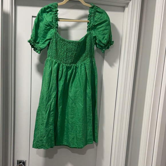 House of Harlow 1960 Vibrant Green Mini Dress - Picture 1 of 3